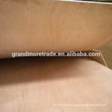 Thin Furniture Grade Commercial Plywood With Red Okoume Face and E2 Glue